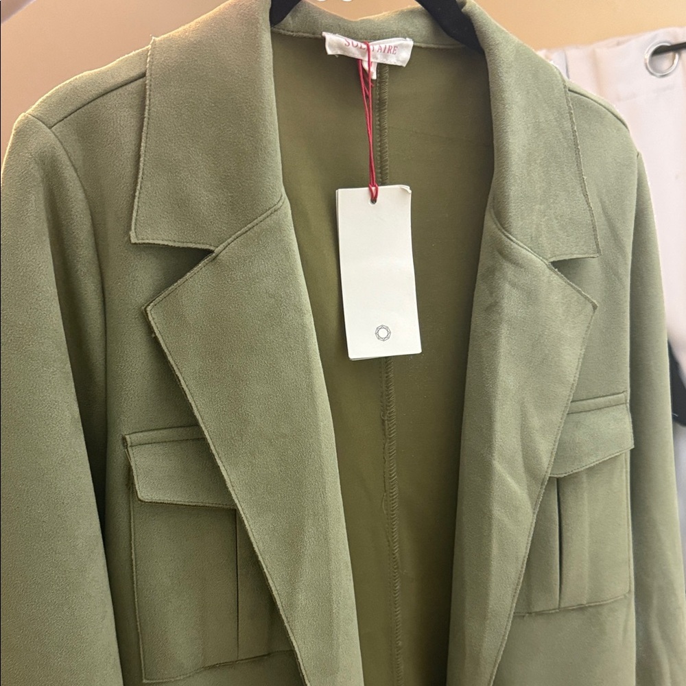 Solitaire Open Front Blazer Jacket - Unbranded NWT - image 11